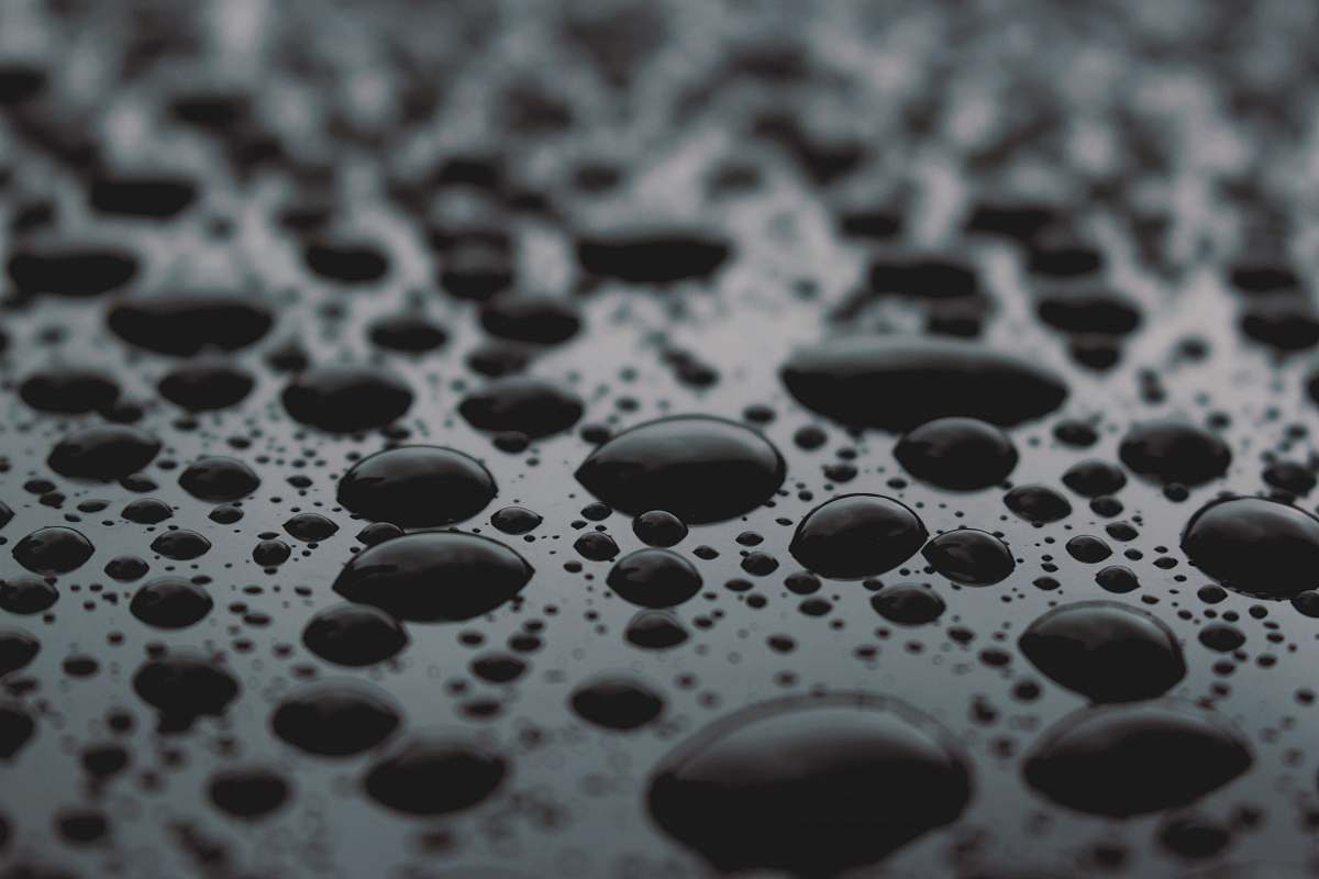 black wallpapers macro photo of water droplets hole